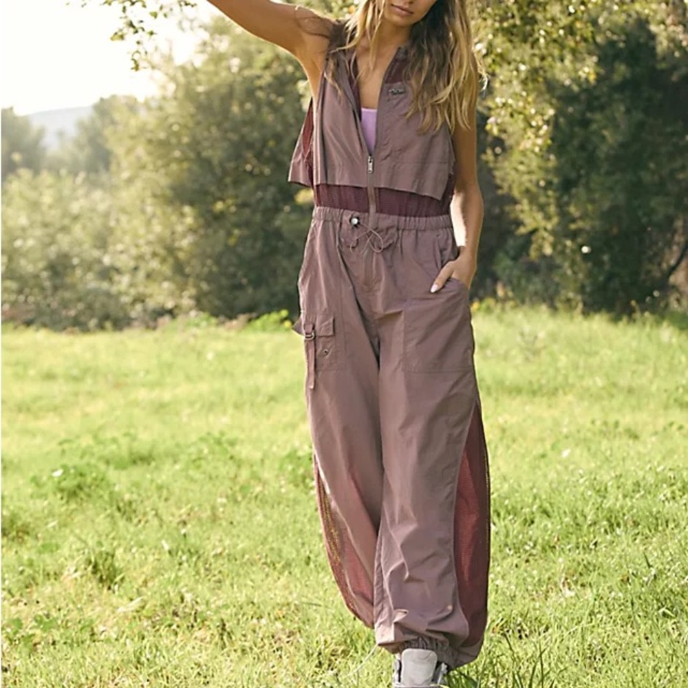 FP Movement by Free People Mauve Jumpsuit